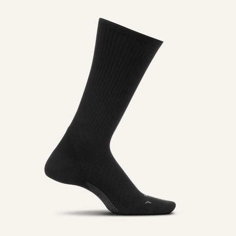 Feetures Plantar Fasciitis Relief Ultra Light Crew Socks  -  Small / Black