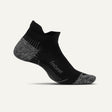 Feetures Plantar Fasciitis Relief Ultra Light No Show Socks  -  Small / Black