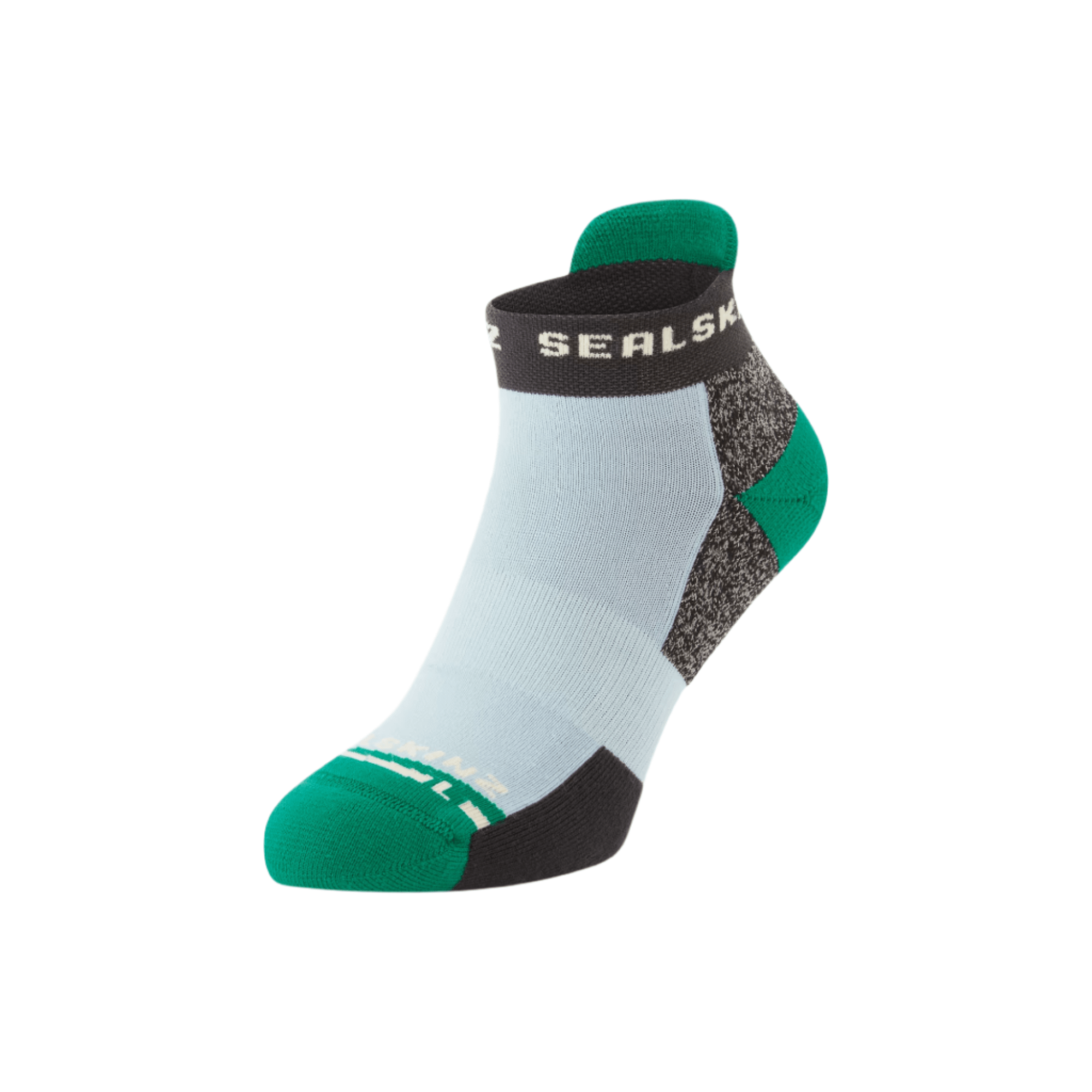 Sealskinz Pedham Anti-Blister Anklet Running Socks  -  Small / Blue