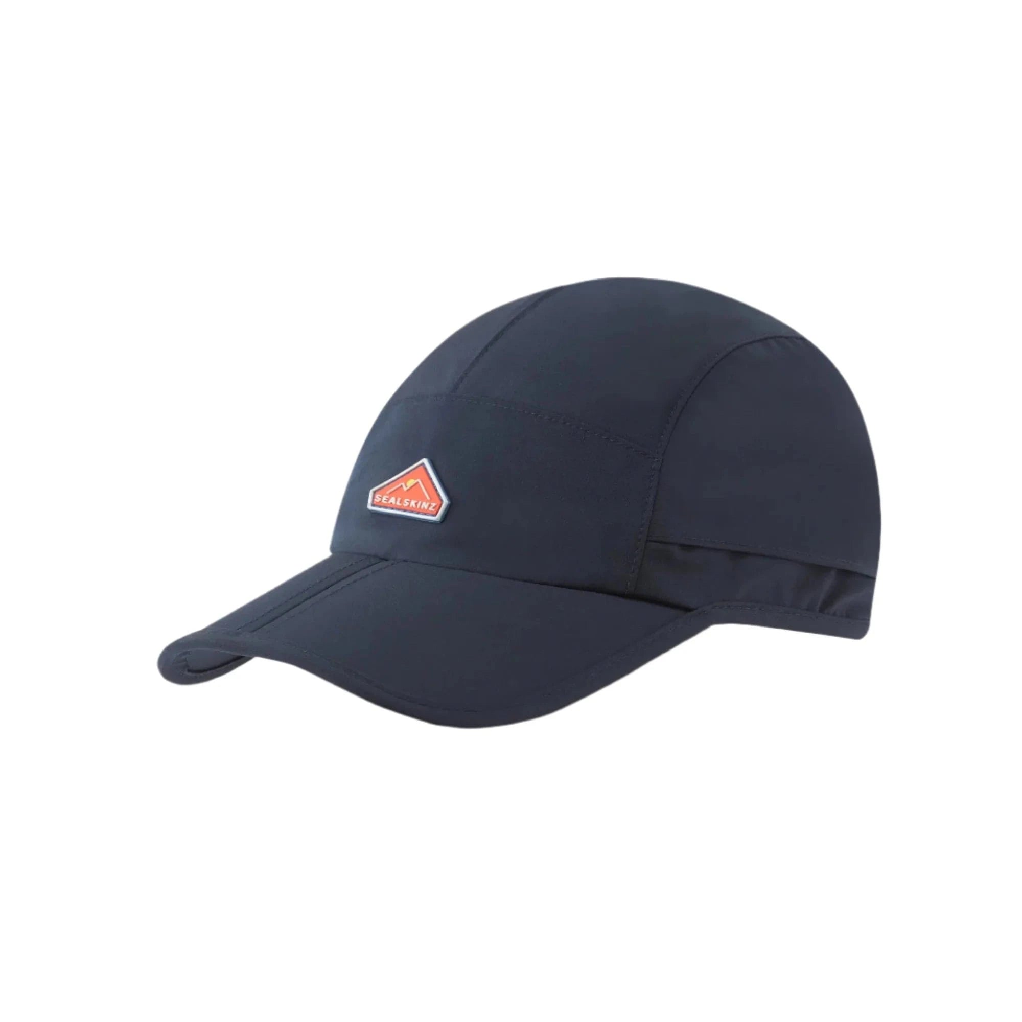 Sealskinz Poringland Waterproof Foldable Peak Plain Hiking Cap  -  One Size Fits Most / Navy