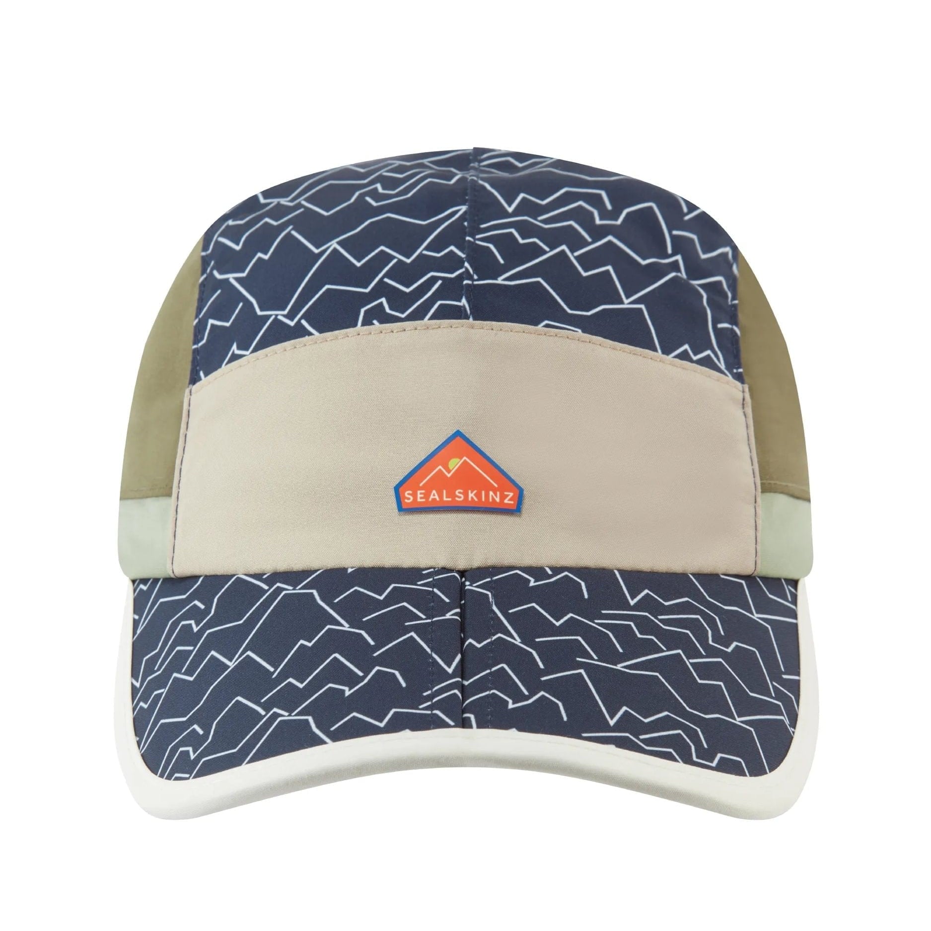 Sealskinz Poringland Waterproof Foldable Peak Plain Hiking Cap  - 