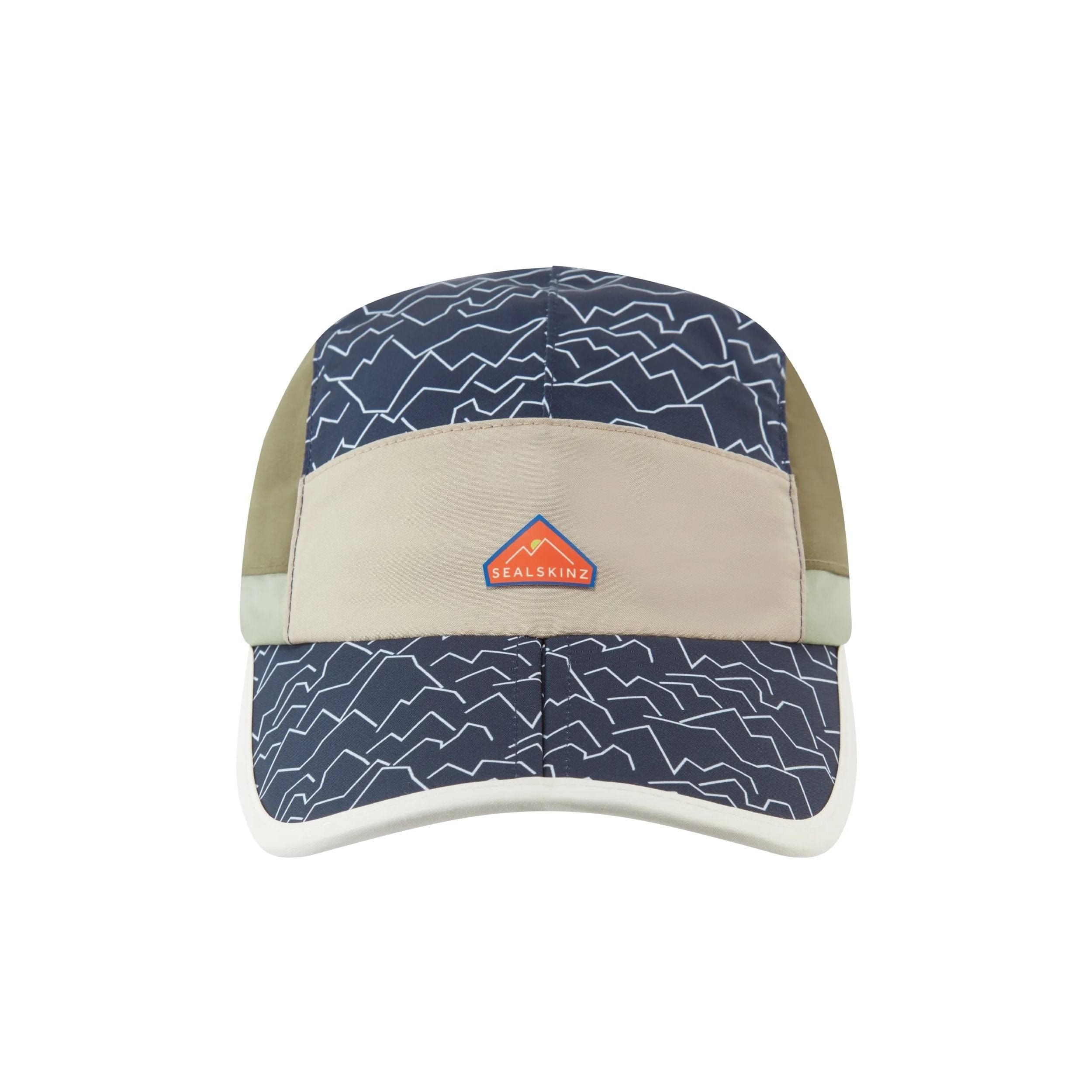 Sealskinz Poringland Waterproof Foldable Peak Plain Hiking Cap  - 