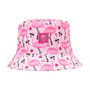 Turtle Fur Kids Wild Thing Bucket Hat  -  One Size Fits Most / Flamingo Lingo
