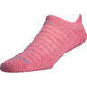 Drymax Running Lite-Mesh No Show Tab Socks  -  Small / Pink Heathered