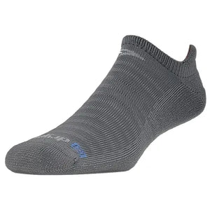 Drymax Running Lite-Mesh No Show Tab Socks  -  Small / Dark Gray