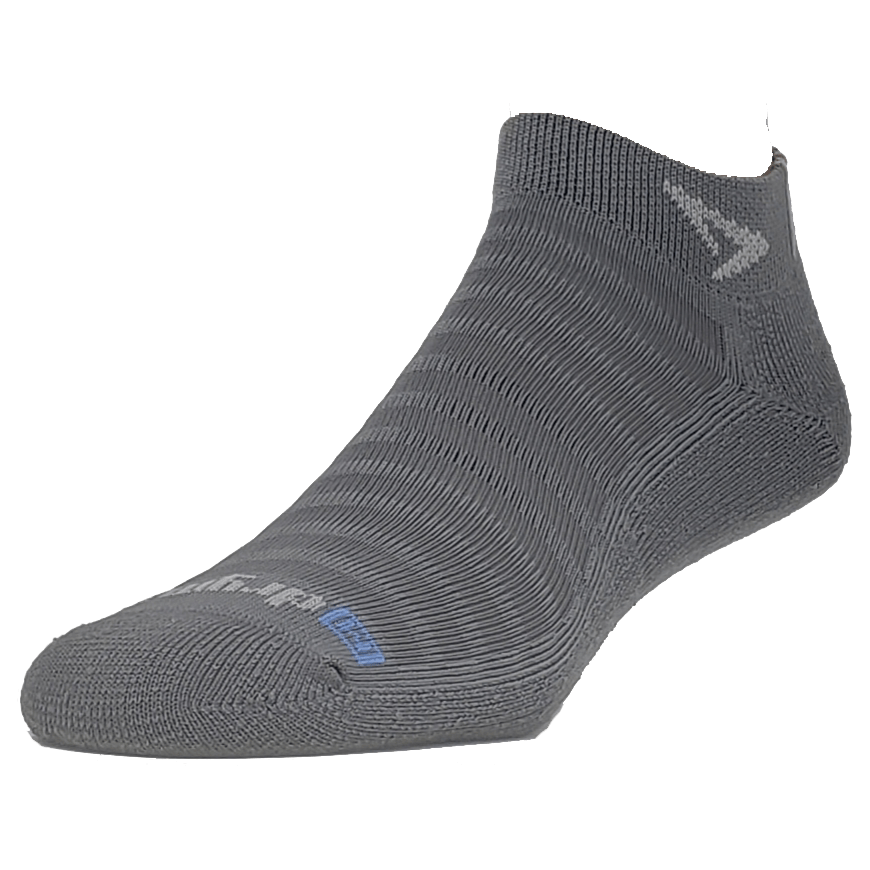 Drymax Running Lite-Mesh Mini Crew Socks  -  Small / Dark Gray