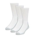 Wigwam At Work Crew Cotton 3-Pack Socks  -  Medium / White/Sweatshirt Gray