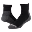 Wigwam At Work Cotton Quarter 3-Pack Socks  -  Medium / Black
