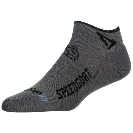 Drymax Speedgoat Lite Trail Running Min Crew Socks  -  Small / Dark Gray/Black