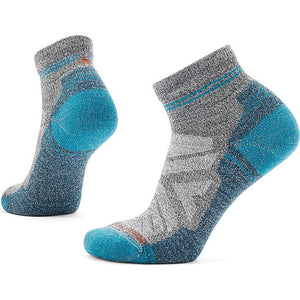 Smartwool Womens Hike Light Cushion Ankle Socks  -  Small / Ash/Charcoal