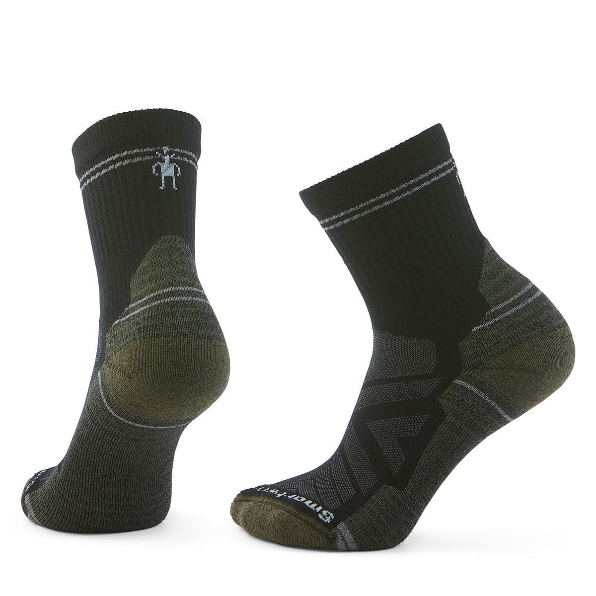 Smartwool Womens Hike Light Cushion Mid Crew Socks - Clearance  -  Small / Black
