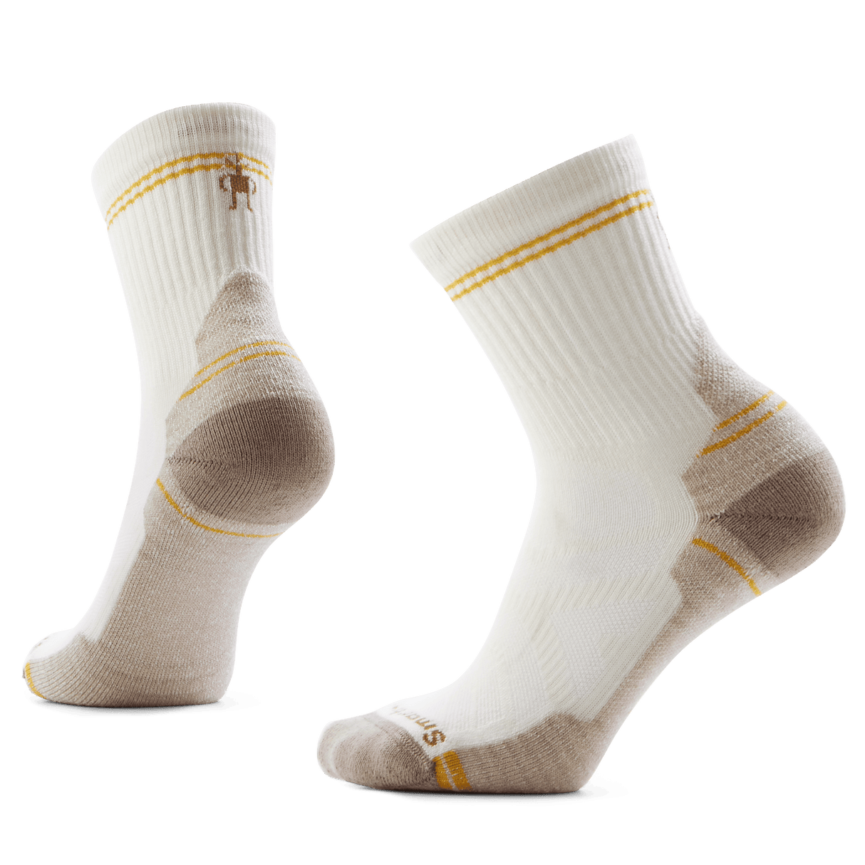 Smartwool Womens Hike Light Cushion Mid Crew Socks  -  Small / Natural