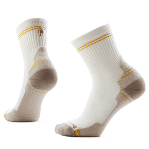 Smartwool Womens Hike Light Cushion Mid Crew Socks  -  Small / Natural