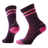 Smartwool Womens Hike Light Cushion Tube Stripe Crew Socks  -  Medium / Purple Iris