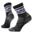 Smartwool Womens Hike Zig Zag Valley Mid Crew Socks  -  Medium / Black