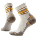 Smartwool Womens Hike Zig Zag Valley Mid Crew Socks  -  Medium / Moonbeam