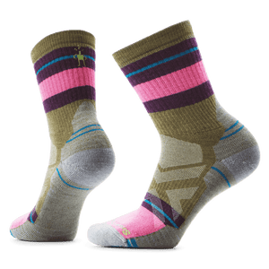 Smartwool Womens Hike Full Cushion Saturnsphere Crew Socks  -  Small / Winter Moss
