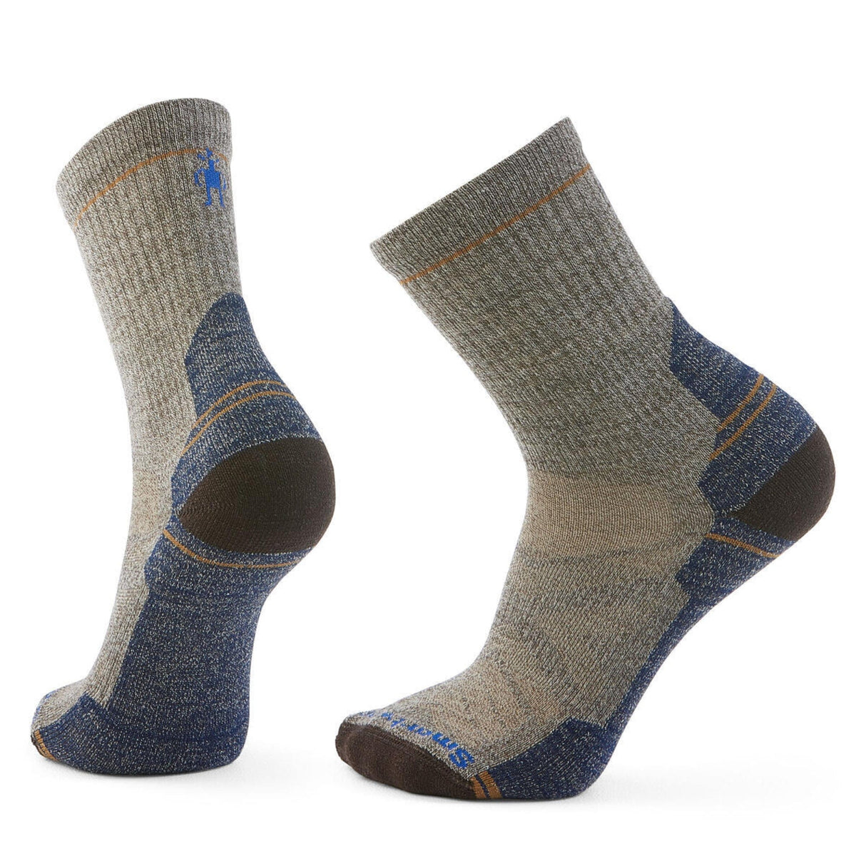 Smartwool Hike Light Cushion Mid Crew Socks  -  Medium / Chestnut
