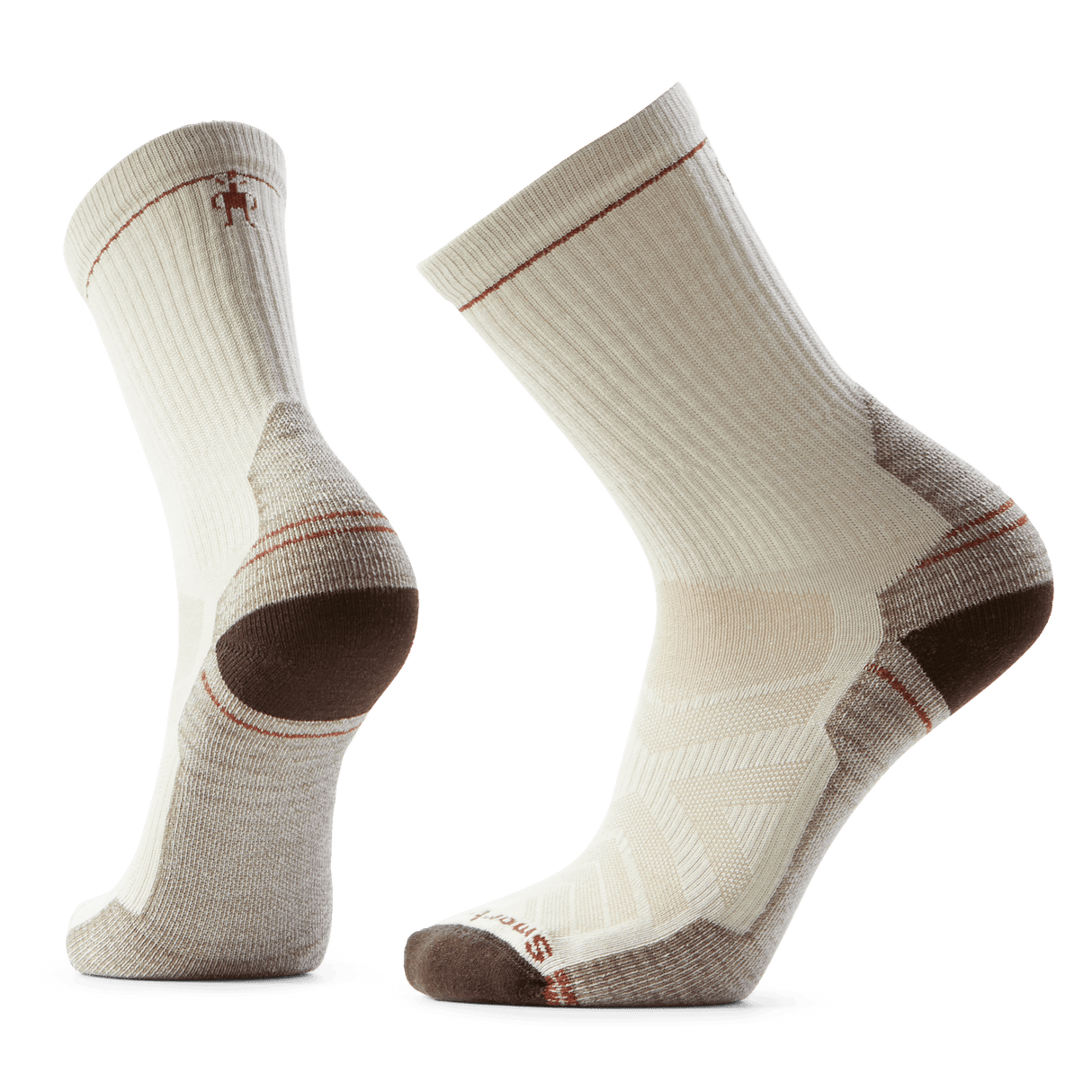 Smartwool Hike Light Cushion Crew Socks  -  Medium / Natural