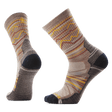 Smartwool Hike Light Cushion Mountain Range Pattern Crew Socks - Clearance  -  Medium / Fossil