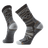 Smartwool Hike Light Cushion Mountain Range Pattern Crew Socks  -  Medium / Charcoal/Light Gray