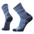 Smartwool Hike Light Cushion Mountain Range Pattern Crew Socks  -  Medium / Nightfall Blue