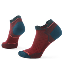 Smartwool Womens Run Zero Cushion Low Ankle Socks  -  Small / Tibetan Red