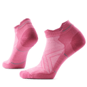Smartwool Womens Run Zero Cushion Low Ankle Socks  -  Small / Garden Pink