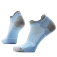 Smartwool Womens Run Zero Cushion Low Ankle Socks  -  Small / Serene Blue