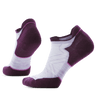Smartwool Womens Run Targeted Cushion Low Ankle Socks  -  Small / Purple/White
