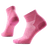 Smartwool Womens Run Zero Cushion Ankle Socks  -  Small / Garden Pink