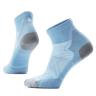 Smartwool Womens Run Zero Cushion Ankle Socks  -  Small / Serene Blue