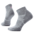 Smartwool Womens Run Targeted Cushion Ankle Socks  -  Small / Light Gray/White