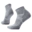 Smartwool Womens Run Targeted Cushion Ankle Socks  -  Small / Light Gray/White