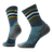 Smartwool Womens Run Targeted Cushion Mid Crew Socks  -  Small / Twilight Blue