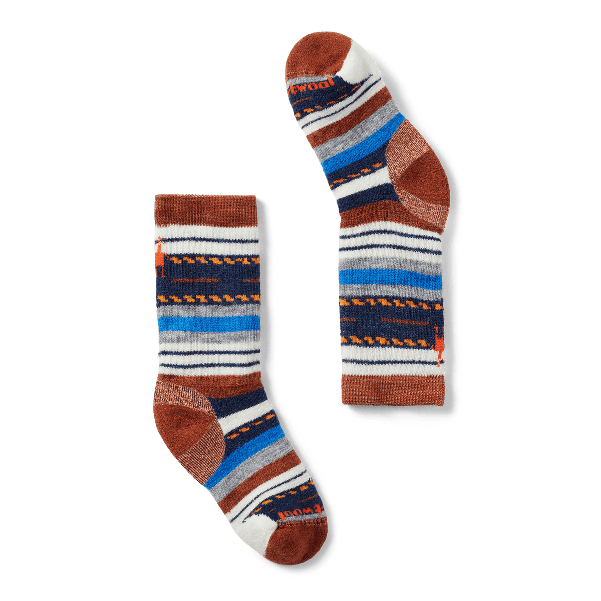 Smartwool Kids Hike Full Cushion Margarita Crew Socks  -  Small / Picante