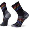 Smartwool Hike Light Cushion Pride Pattern Crew Socks  -  Medium / Black