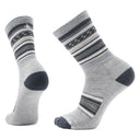 Smartwool Everyday ReGarita Light Cushion Crew Socks - Clearance  -  Medium / Charcoal/Light Gray