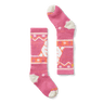 Smartwool Kids Wintersport Full Cushion Polar Bear Pattern Over-the-Calf Socks  -  Large / Garden Pink
