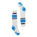 Smartwool Kids Wintersport Full Cushion Stripe Socks - Clearance  -  X-Small / Laguna Blue