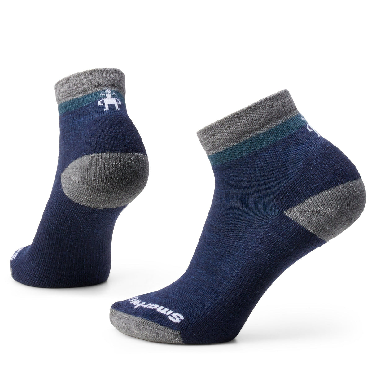 Smartwool Everyday Top Stripe Light Cushion Ankle Socks  -  Small / Deep Navy