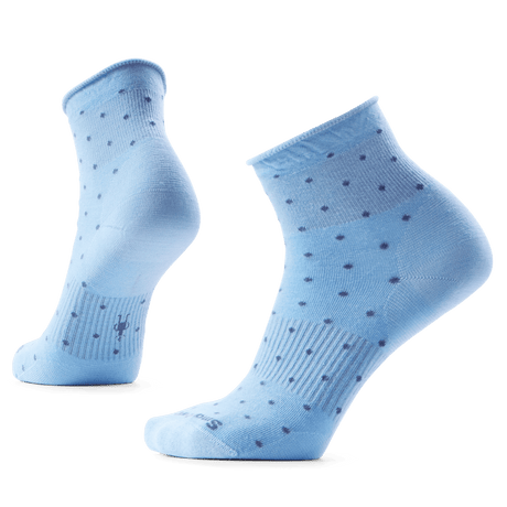 Smartwool Everyday Classic Dot Ankle Socks  -  Medium / Serene Blue