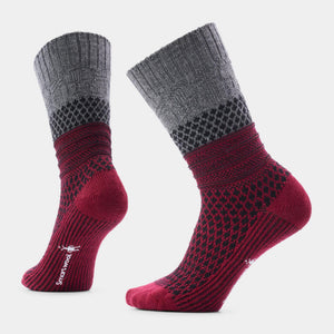 Smartwool Womens Everyday Popcorn Cable Crew Socks