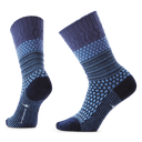 Smartwool Womens Everyday Popcorn Cable Crew Socks  -  Medium / Serene Blue