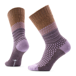 Smartwool Womens Everyday Popcorn Cable Crew Socks