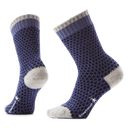 Smartwool Womens Everyday Popcorn Polka Dot Crew Socks  -  Small / Nightfall Blue