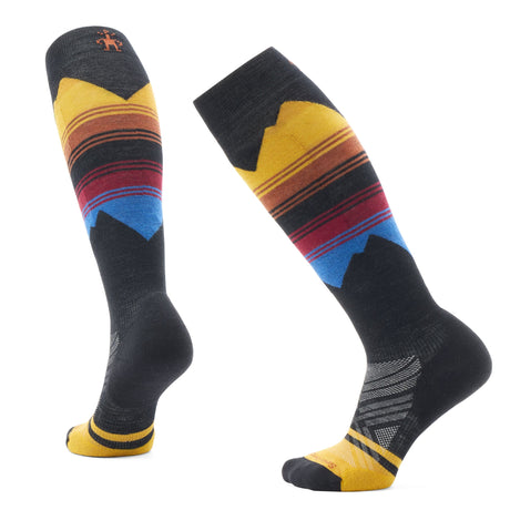 Smartwool Womens Ski Targeted Cushion Pattern Over-the-Calf Socks  -  Small / Honey Gold