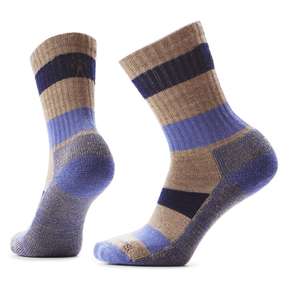 Smartwool Everyday Barnsley Sweater Light Cushion Crew Socks  -  Medium / Nightfall Blue