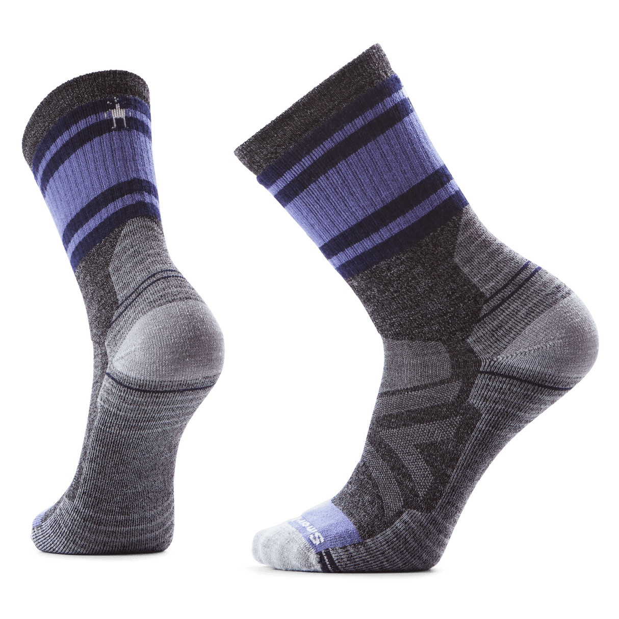 Smartwool Hike Full Cushion Lolo Trail Crew Socks  -  Medium / Medium Gray