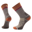 Smartwool Hike Winding Trail Light Cushion Crew Socks - Clearance  -  Medium / Taupe